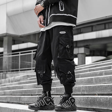 Hip Hop Cargo Pants Men Streetwear Cotton Joggers Fashion Sweatpants Male Casual Harem Trousers Summer Harajuku Pants Men Women